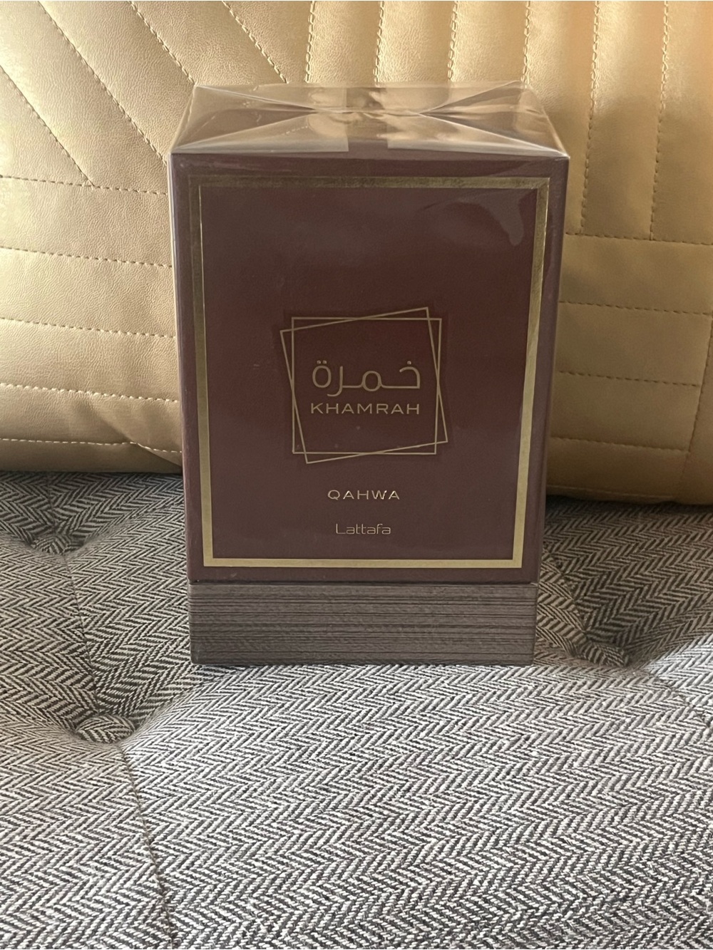 Lattafa Khamrah Qahwah Perfume Spray 100 mL / 3.4 oz. Sealed